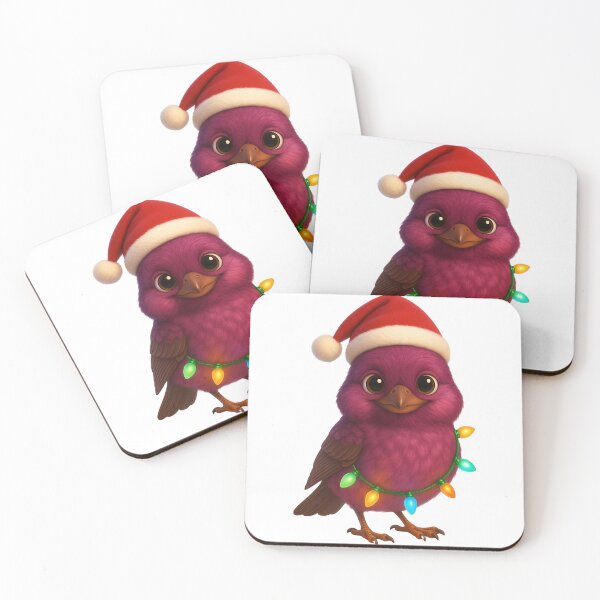 Item preview, Christmas Purple Finch designed and sold by Sillytoe.