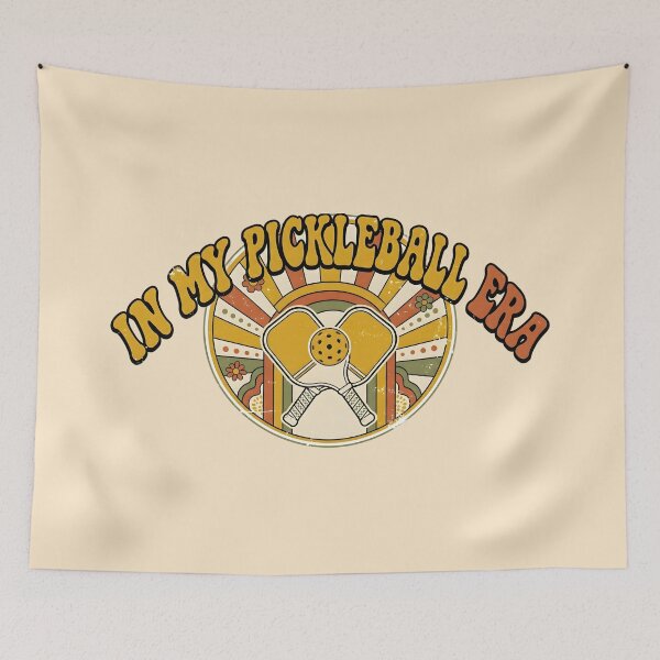 Item preview, In My Pickleball Era - Retro Double Paddle designed and sold by Nelloo12.