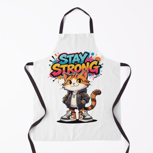 Item preview, Stay Strong Cat Urban Style designed and sold by LINSSEX Style • Urban & Sport Streetwear.