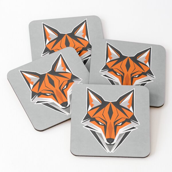 Item preview, Geometric Fox Spirit - Modern Abstract Animal Art T-Shirt designed and sold by Ahmed Nedji.