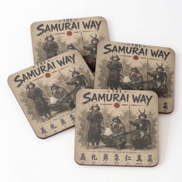 Item preview, The Samurai Way | Bushido Seven Virtues designed and sold by The imaginary unit..