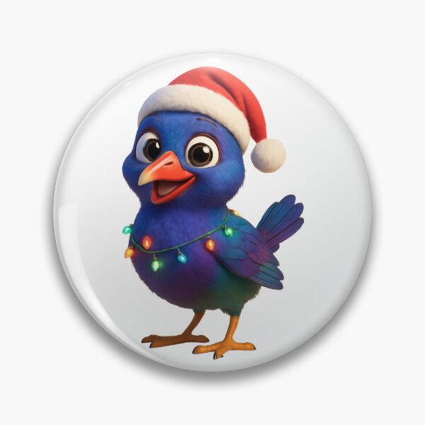 Item preview, Christmas Purple Gallinule designed and sold by Sillytoe.