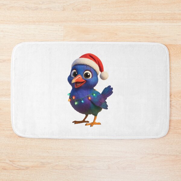 Item preview, Christmas Purple Gallinule designed and sold by Sillytoe.