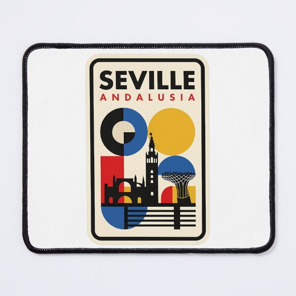 Item preview, Seville Andalusia Spain Modernist Bauhaus Geometric Landmark designed and sold by k3rstman1.