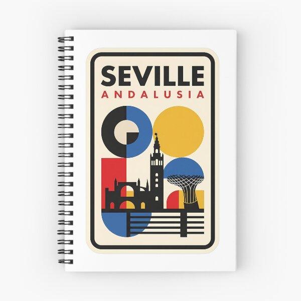 Item preview, Seville Andalusia Spain Modernist Bauhaus Geometric Landmark designed and sold by k3rstman1.
