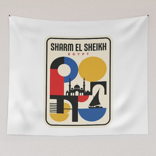 Item preview, Sharm El Sheikh Egypt Retro Geometric Travel designed and sold by k3rstman1.