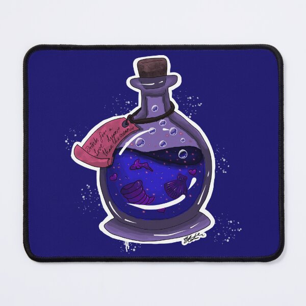 Item preview, Blue Love Potion designed and sold by TheMossAndMermaid.