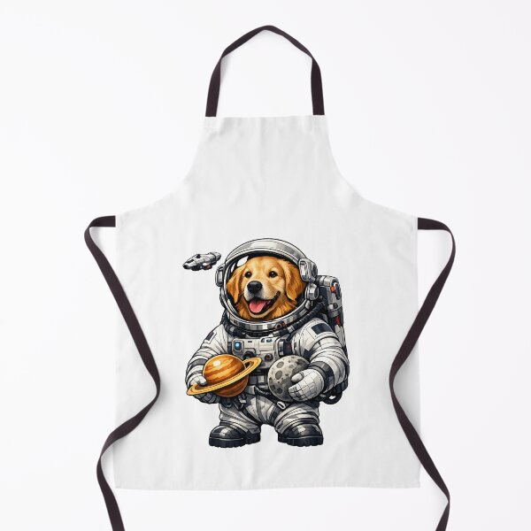 Item preview, Golden Retriever Astronaut Exploring the Galaxy designed and sold by builtforyou.