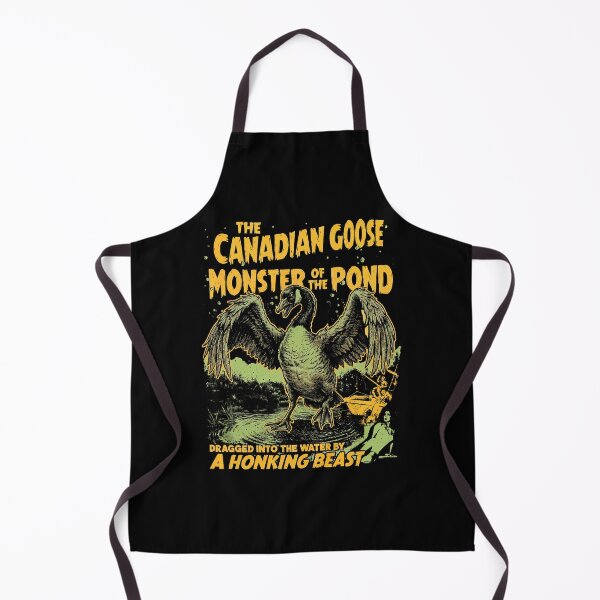 Item preview, Canadian Goose Monster of the Pond Vintage Monster Horror Movie Poster designed and sold by Milasneeze.
