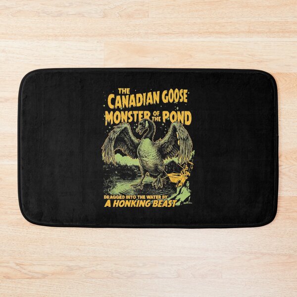 Item preview, Canadian Goose Monster of the Pond Vintage Monster Horror Movie Poster designed and sold by Milasneeze.