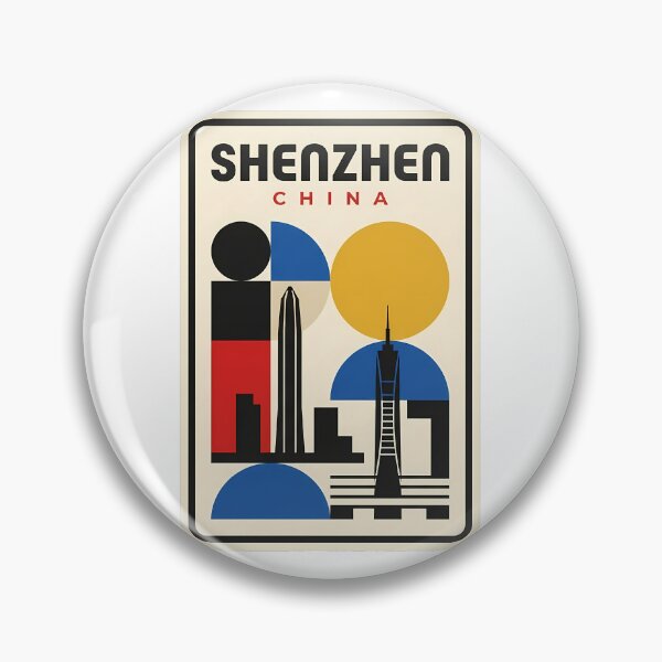 Item preview, Shenzhen China Geometric Abstract Skyline Travel designed and sold by k3rstman1.