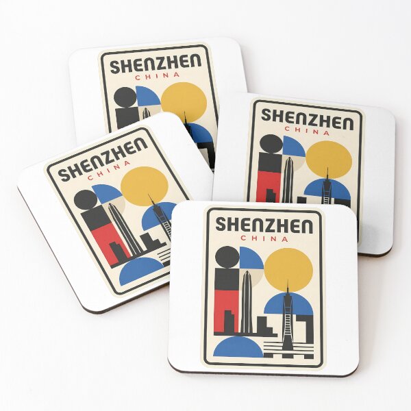 Item preview, Shenzhen China Geometric Abstract Skyline Travel designed and sold by k3rstman1.