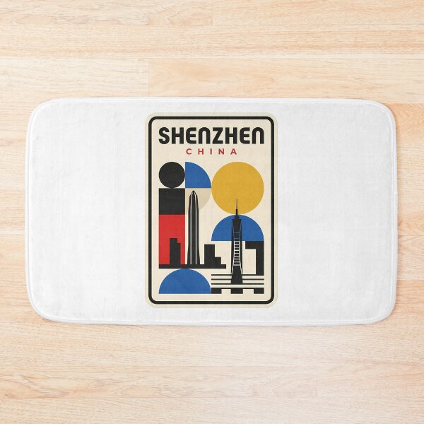 Item preview, Shenzhen China Geometric Abstract Skyline Travel designed and sold by k3rstman1.