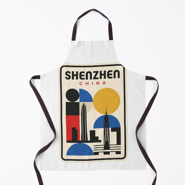 Item preview, Shenzhen China Geometric Abstract Skyline Travel designed and sold by k3rstman1.
