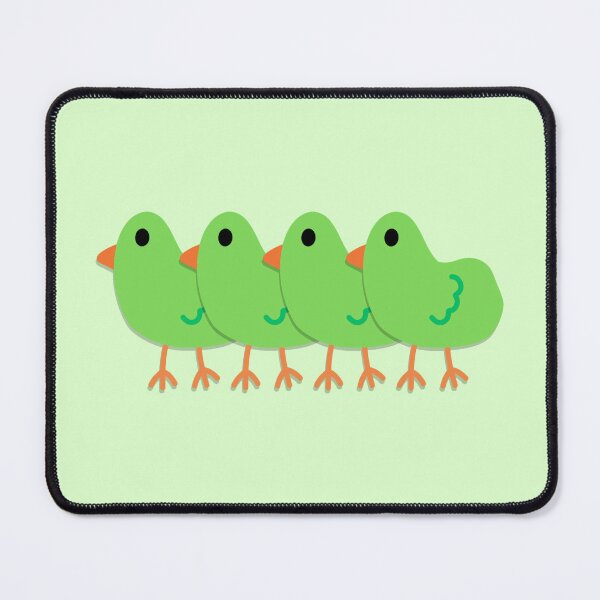 Item preview, Four Chicks in Green designed and sold by carriesmithcreative.
