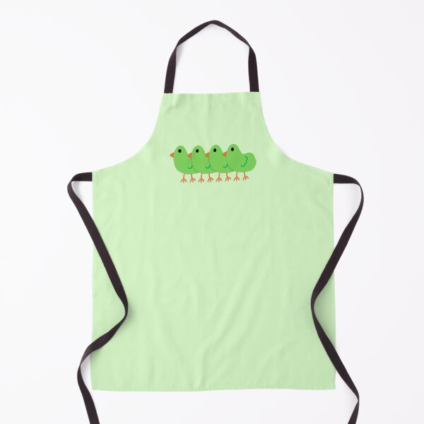 Item preview, Four Chicks in Green designed and sold by carriesmithcreative.