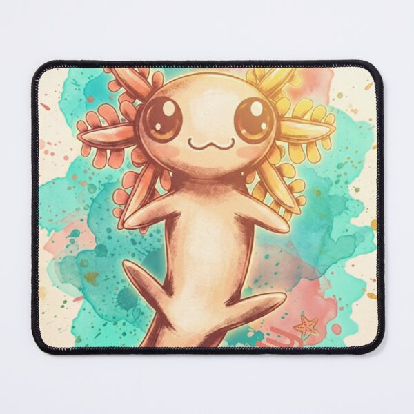 Item preview, Good vibes only - Cute Axolotl designed and sold by Randomnessy.