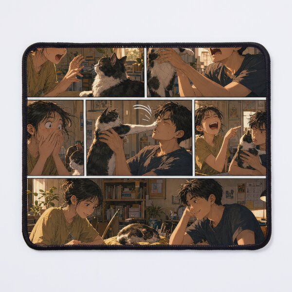 Item preview, Student Life Cozy Reading Room Comic Print designed and sold by Grafititee.