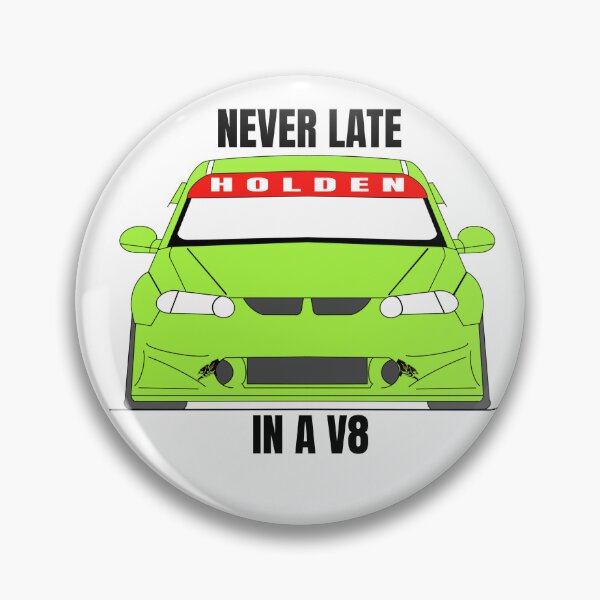 Item preview, Holden V8 Race Car - Never late in a V8 - Green designed and sold by Naked Drop.