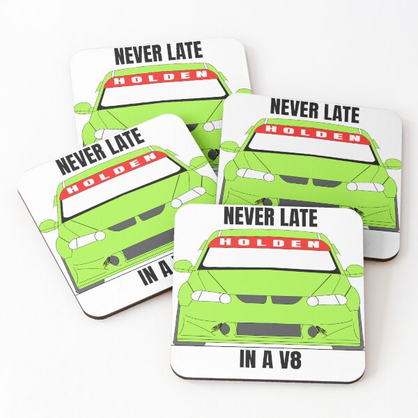 Item preview, Holden V8 Race Car - Never late in a V8 - Green designed and sold by Naked Drop.
