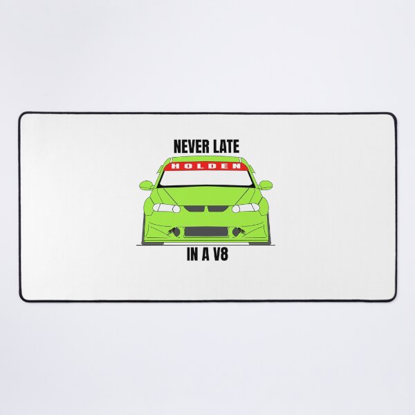 Item preview, Holden V8 Race Car - Never late in a V8 - Green designed and sold by Naked Drop.