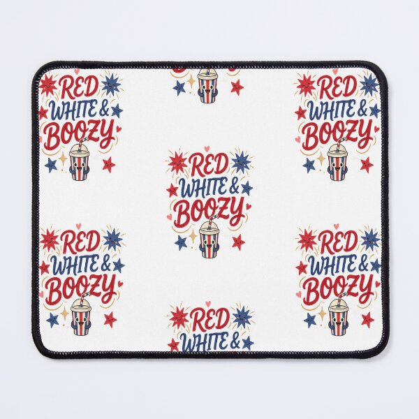 Item preview, Red White & Boozy Funny 4th of July – Patriotic Drinking Party  designed and sold by InspiredCreatives.