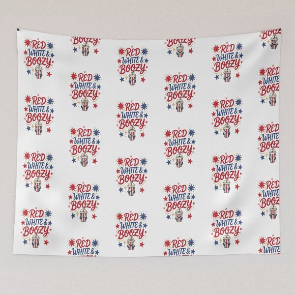 Item preview, Red White & Boozy Funny 4th of July – Patriotic Drinking Party  designed and sold by InspiredCreatives.
