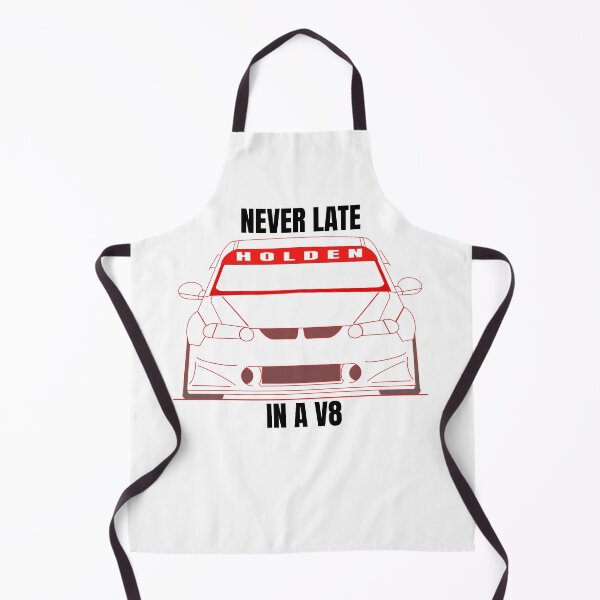 Item preview, Holden V8 Race Car - Never late in a V8 - Red Sketch designed and sold by Naked Drop.