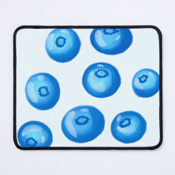 Item preview, Blueberries - watercolor blueberries designed and sold by ArsenicWitch.