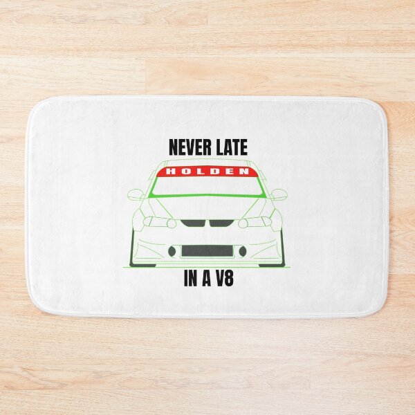 Item preview, Holden V8 Race Car - Never late in a V8 - Green Sketch designed and sold by Naked Drop.