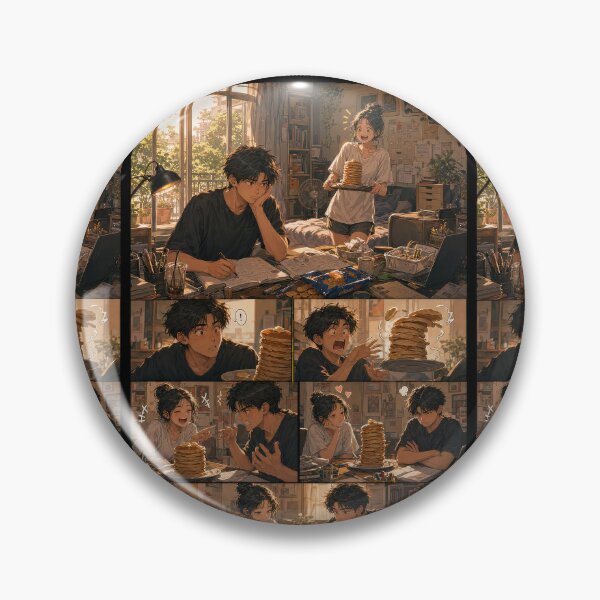 Item preview, Student Life Cozy Reading Room Comic Print designed and sold by Grafititee.