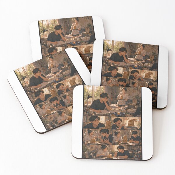 Item preview, Student Life Cozy Reading Room Comic Print designed and sold by Grafititee.