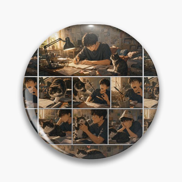 Item preview, Student Life Cozy Reading Room Comic Print designed and sold by Grafititee.