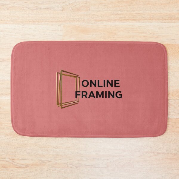 Item preview, Online Framing Luxury Golden 3D Geometric Frame Logo designed and sold by Dream Weave Studio.