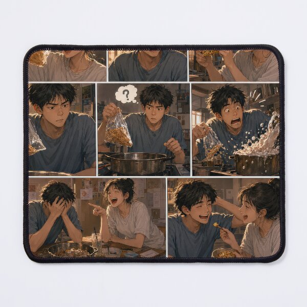 Item preview, Student Life Cozy Reading Room Comic Print designed and sold by Grafititee.