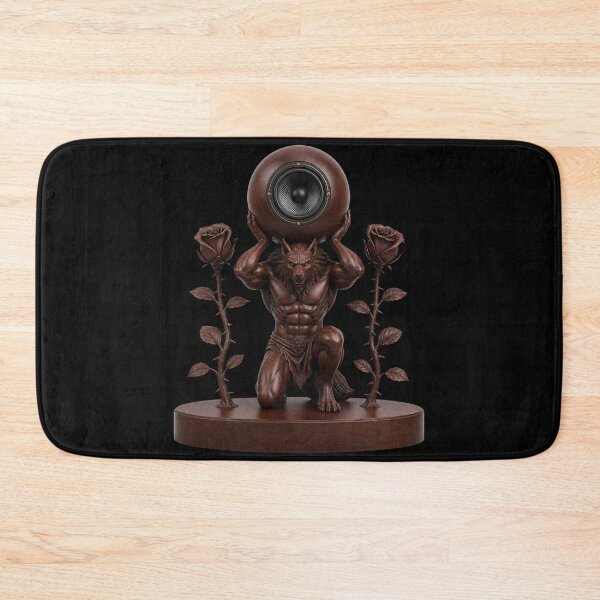 Item preview, Gothic Werewolf Wooden Audio Speaker Design designed and sold by Aimaniia666.