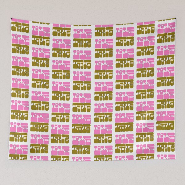 Item preview, Love This Retro Pop Art Pattern designed and sold by piketo.
