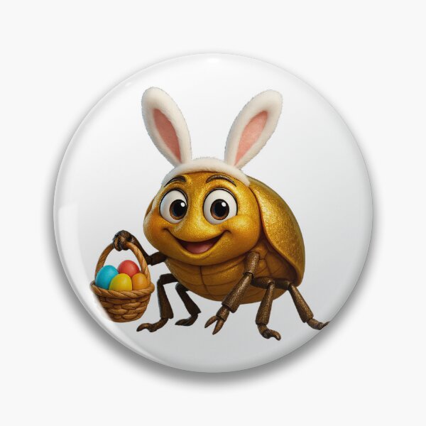 Item preview, Easter Golden Tortoise Beetle designed and sold by Sillytoe.
