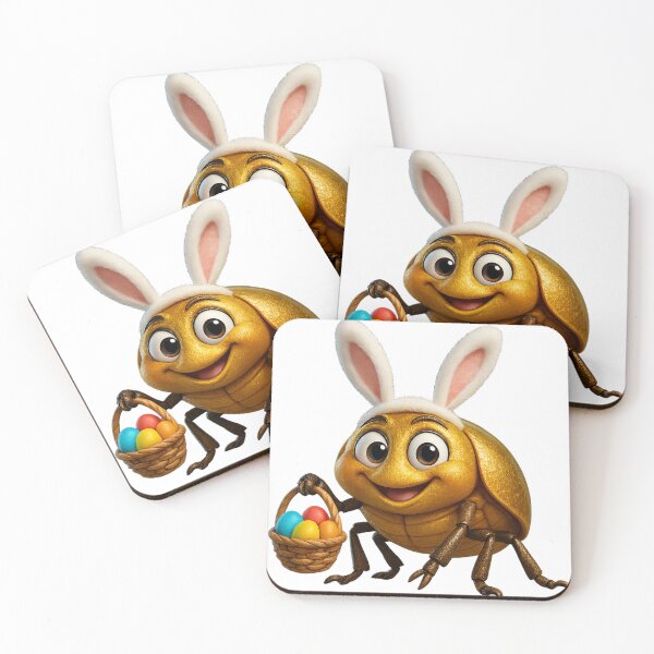 Item preview, Easter Golden Tortoise Beetle designed and sold by Sillytoe.