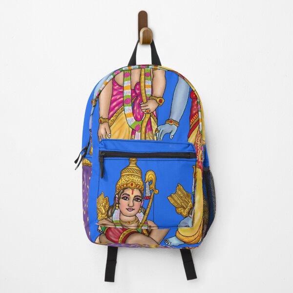Item preview, Obra de arte de la corte real de Rama | Ilustración digital del divino Ram Darbar designed and sold by Harshit_Digital_Arts.