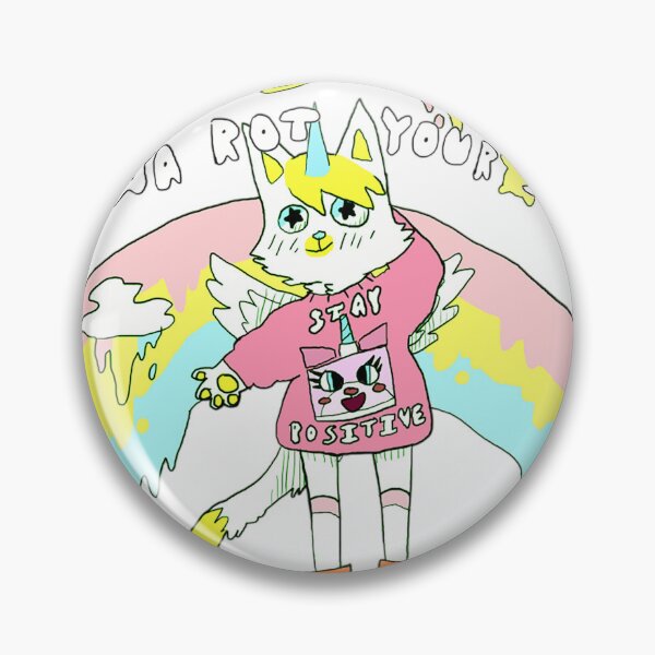Item preview, Rotten Rainbow Cat designed and sold by gidel-sales.