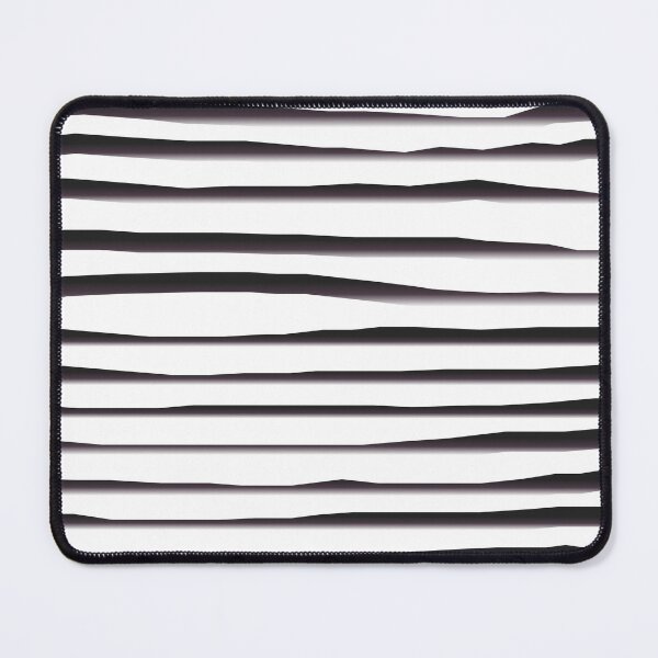 Item preview, Black and White Stripe Organic Pattern | Dark Minimal Alt Aesthetic designed and sold by dfly-creations.