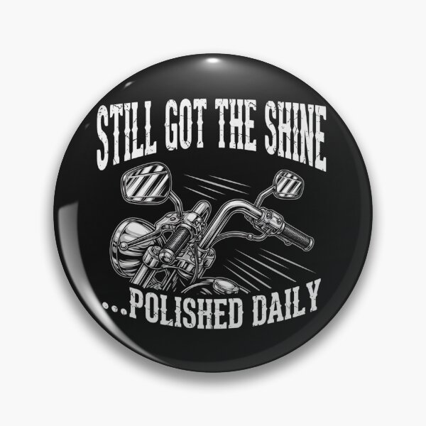 Item preview, Chrome Biker – Still Got The Shine | Vintage motorcycle designed and sold by design-rebell.