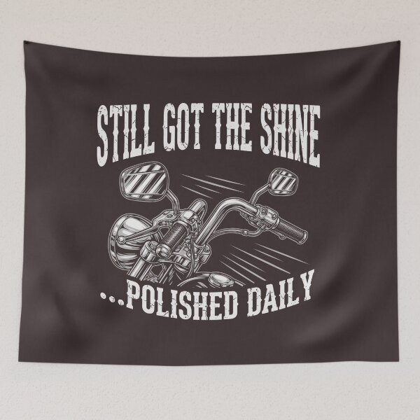 Item preview, Chrome Biker – Still Got The Shine | Vintage motorcycle designed and sold by design-rebell.