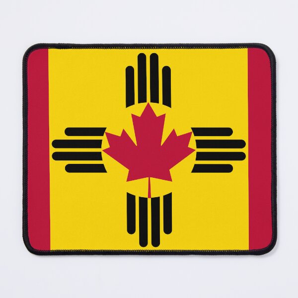 Item preview, Canada Southwest Fusion Flag – New Mexico and Canadian Pride designed and sold by NerdyWerks.