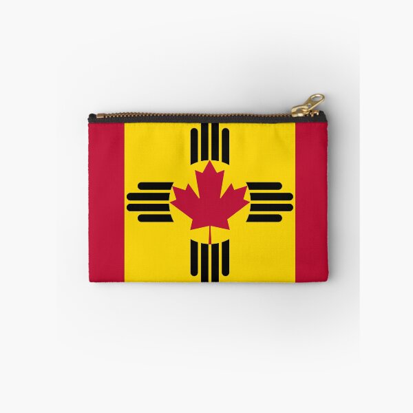Item preview, Canada Southwest Fusion Flag – New Mexico and Canadian Pride designed and sold by NerdyWerks.