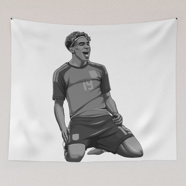 Item preview, Lamine Yamal Black and White Version designed and sold by Aldduardo.