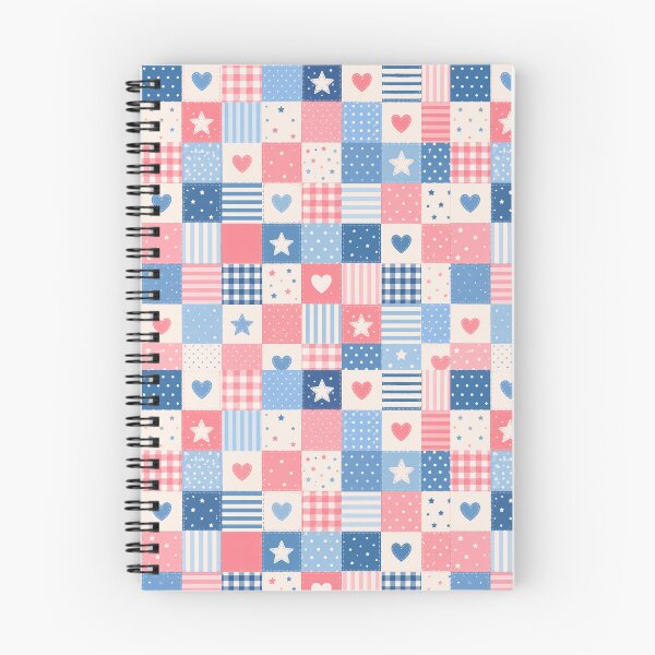 Item preview, Patriotic Quilt Pattern Phone Case For Mom | Americana Patchwork Journal For Teachers | Red White And Blue Blanket For Grandma | Heart And Star Patchwork Tote Bag Gift For Students designed and sold by VivaFy.