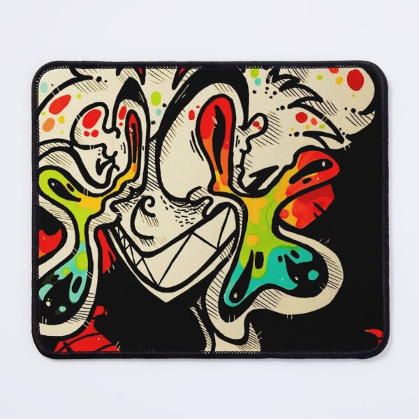 Item preview, Psychedelic Trippy Jester Acid Graphic Streetwear designed and sold by Froggy-Jar.