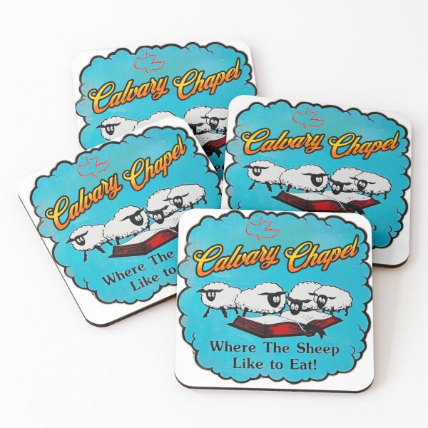 Item preview, Calvary Chapel - Where The Sheep Like to Eat. Christian Faith Design designed and sold by Jen.Lou.
